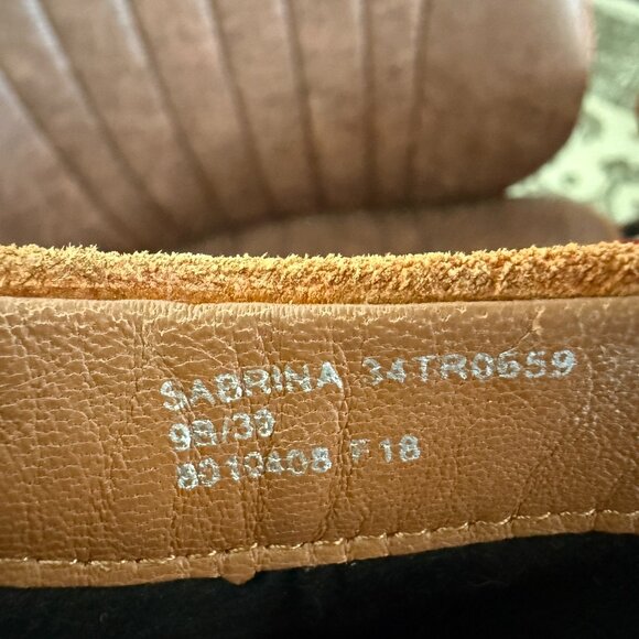 Taryn Rose Cognac Booties size 39 - Picture 6 of 9